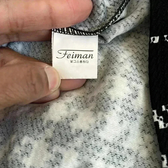 Feiman Houndstooth Bodycon Mini Dress S - Picture 5 of 5